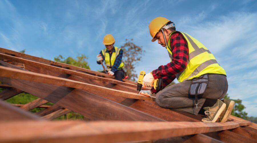 Professional metal roof installation in Wolverine, MI